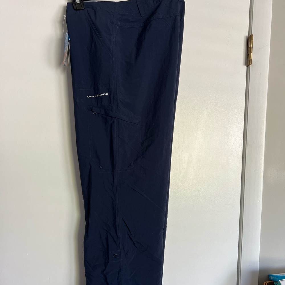 Columbia Women’s Aruba Roll Up Pant, Collegiate Navy, Size 10
